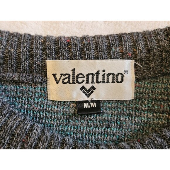 Mens Authentic Vintage Mario Valentino Pullover Sweater/Jumper Size Medium - Picture 2 of 7
